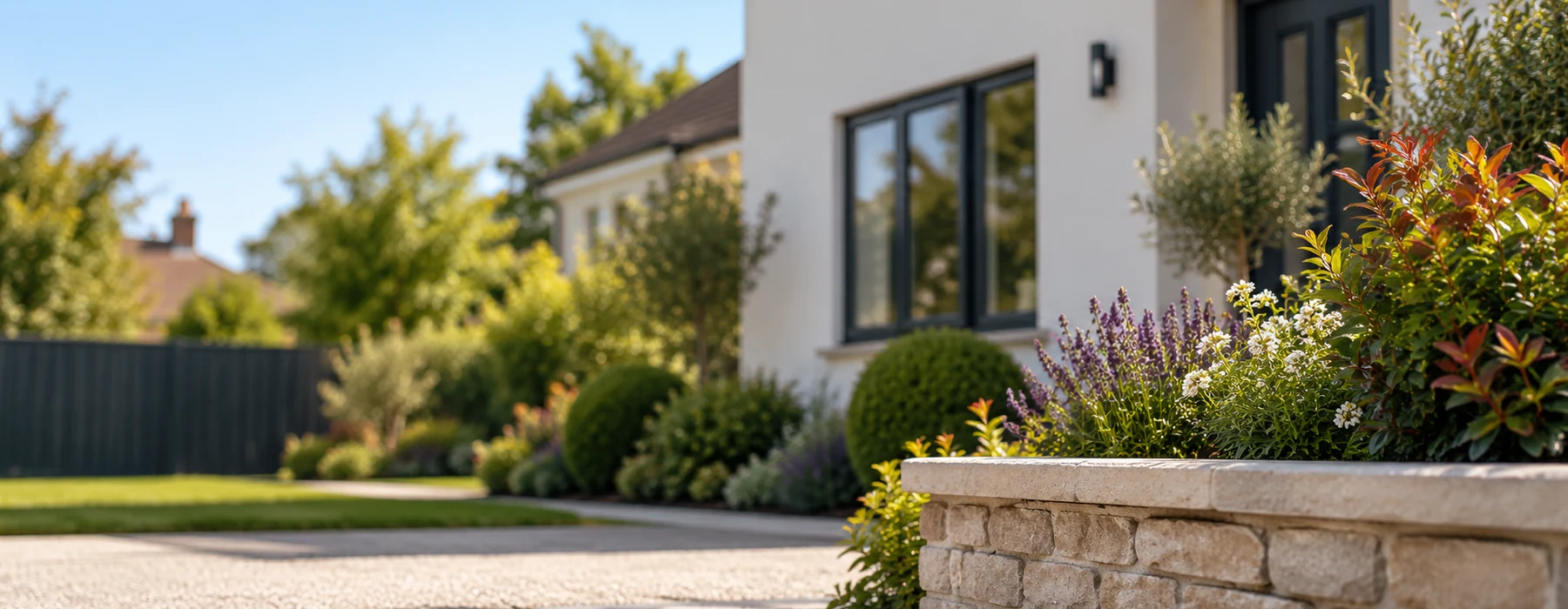 Rendered property exterior